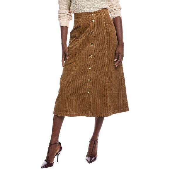 Barbour Dresses & Skirts - Barbour Womens  Samara Midi Skirt, Brown
